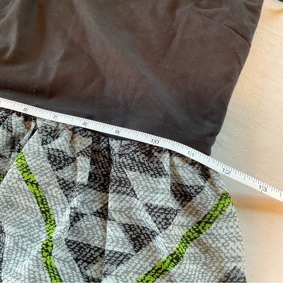 Mimi Chica Dress Grey Black Boho Southwest Maxi Size XS Western Print Sheer Long - Picture 8 of 12